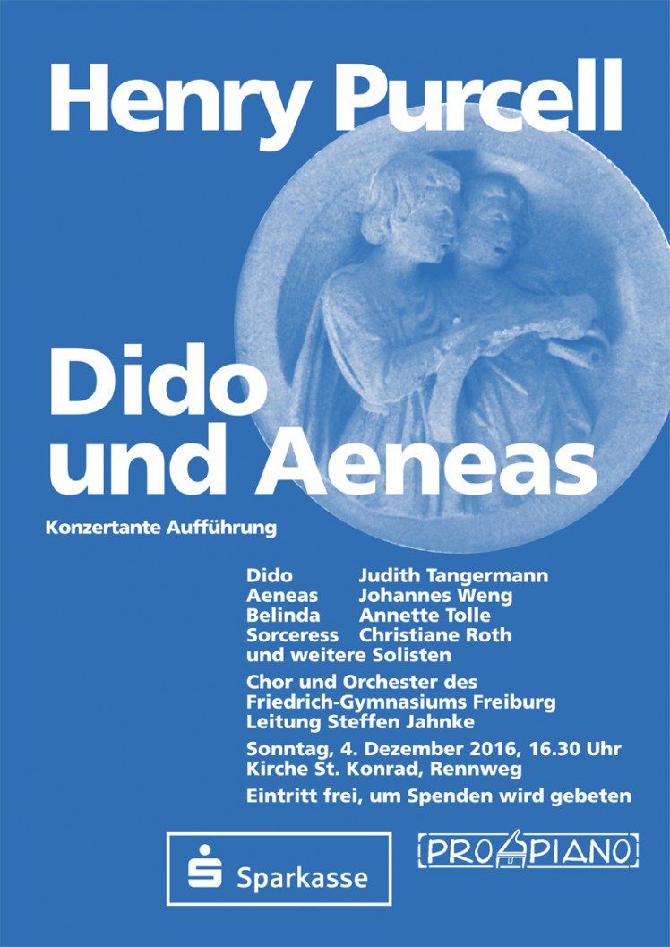 Weihnachtskonzert 2016: Dido und Aeneas